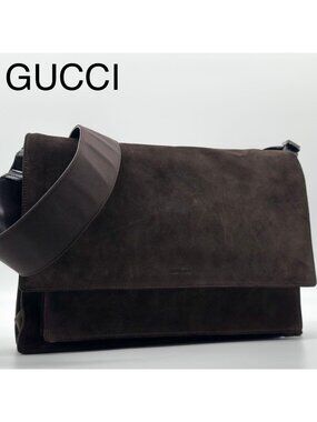 Gucci Rare Era Suede Archive Vintage Shoulder